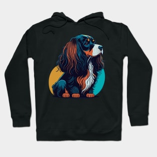 English Cocker Spaniel Portrait Hoodie